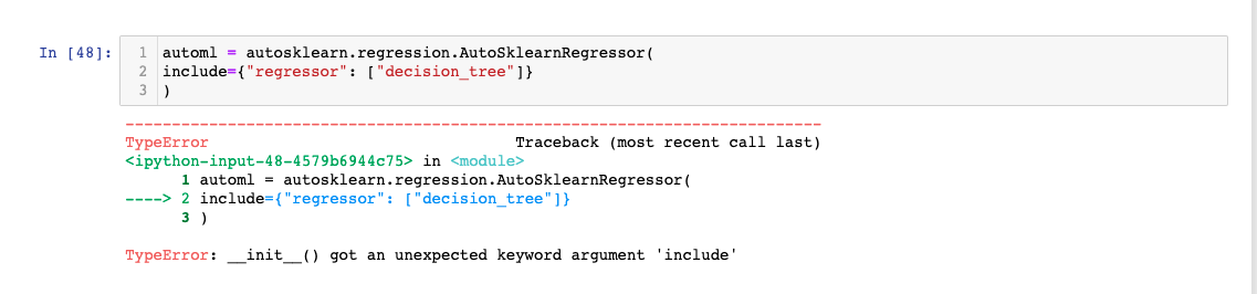 Getting Error: __init__() got an unexpected keyword 'include' · Issue ...