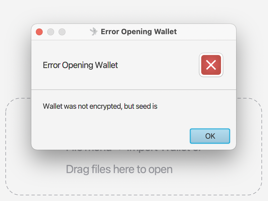 Change to "no password" of a BIP39+Passphrase wallet · Issue 223