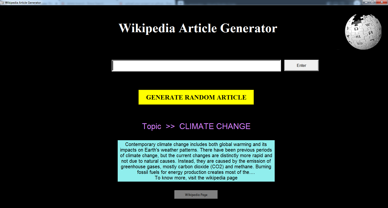 GitHub - kclalit64/wiki-info-generator: This is a project designed to ...