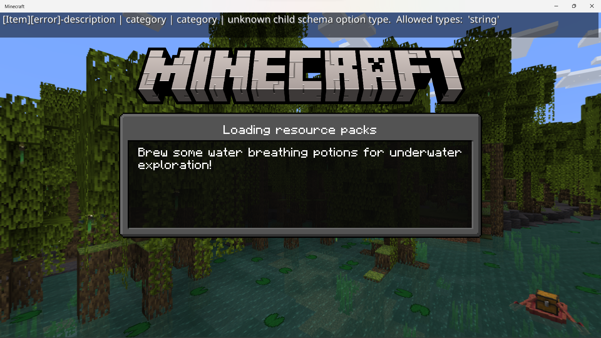 `minecraftcreative_category` component missing from item components