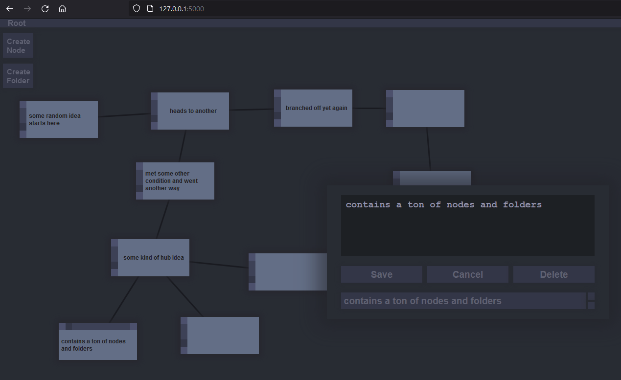 GitHub - McZazz/nodeNotes: A simple node based note making app using ...