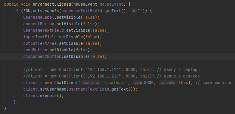 GitHub - DannyCamacho/ChatClient: Java Chat Client