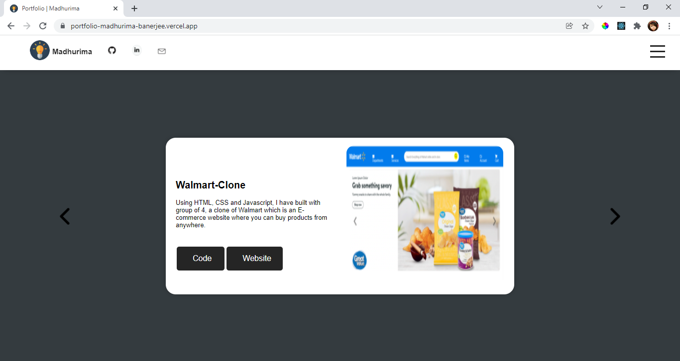 GitHub - MADHURIMA956/portfolio-website: This is my First React ...