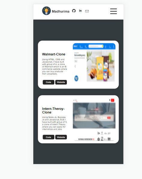GitHub - MADHURIMA956/portfolio-website: This is my First React ...