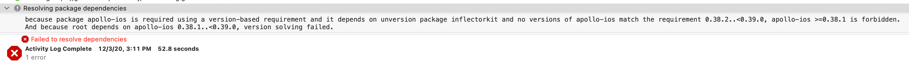 Unable to use v0.38.1 with Swift Package Manager · Issue #1556 ...