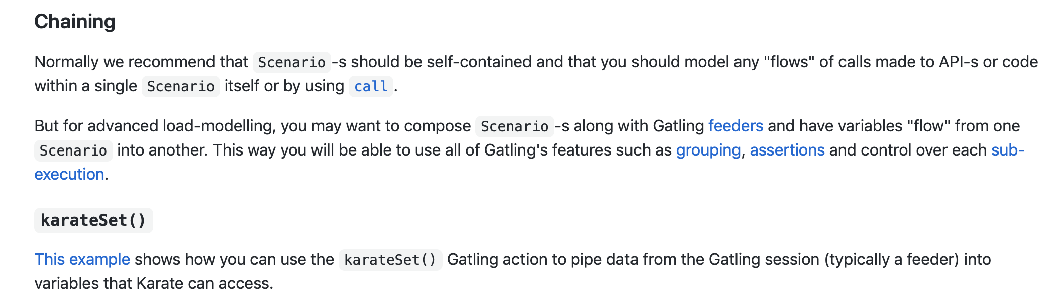Add support for sharing karate variables across gatling scenarios as is