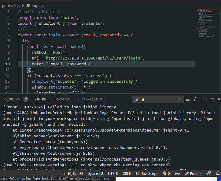 Hi there issue 127 jonasschmedtmann complete node bootcamp github