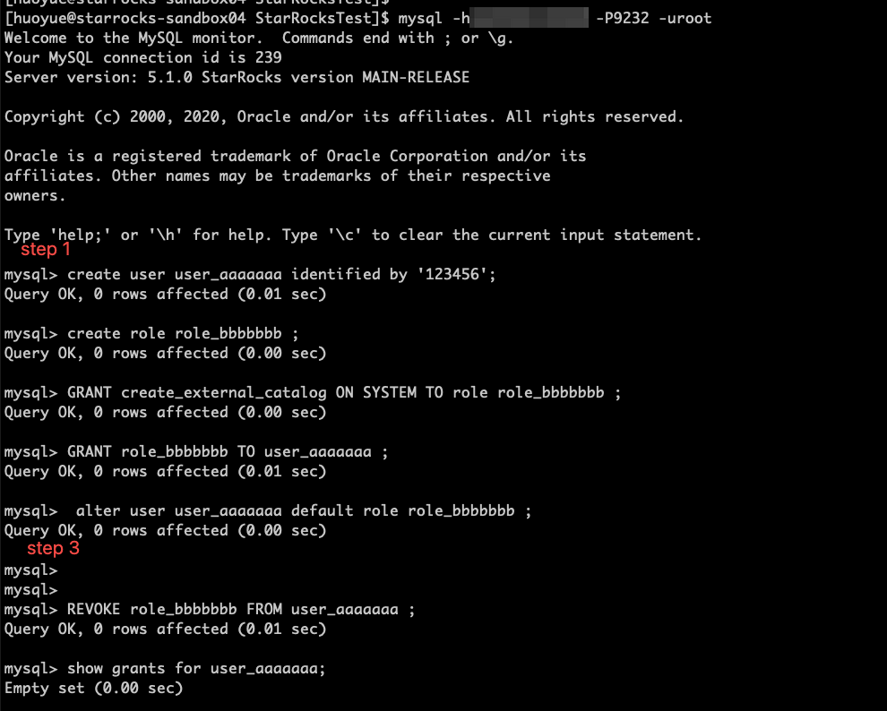 [access control]After revoke role from user, the user still has ...