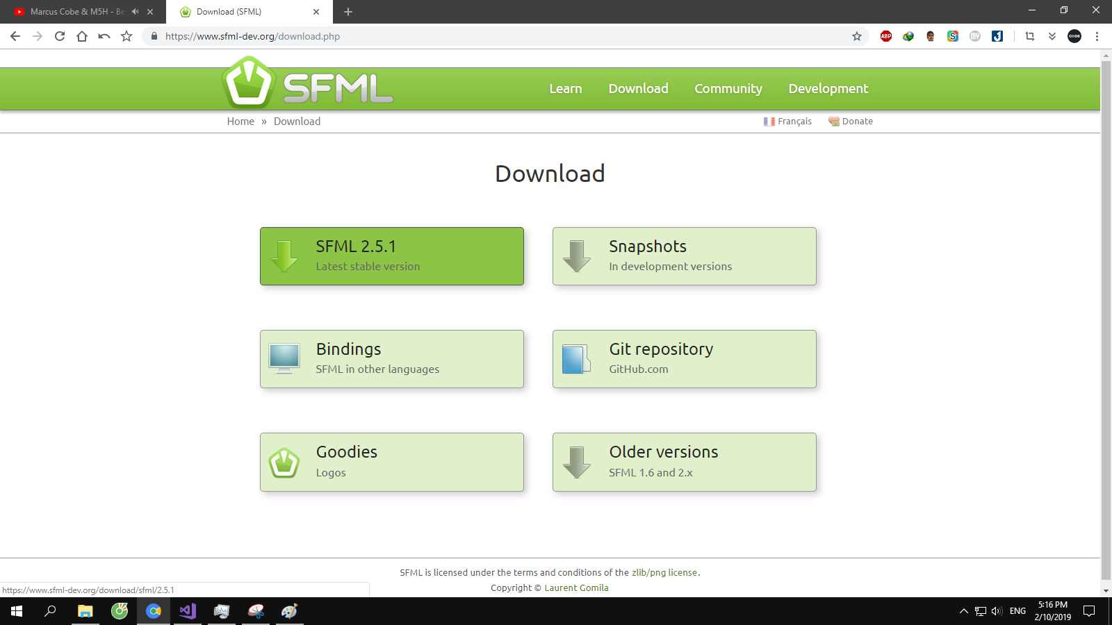 GitHub - Solomon0211/SFML: Hướng dẫn cài đặt thư viện SFML