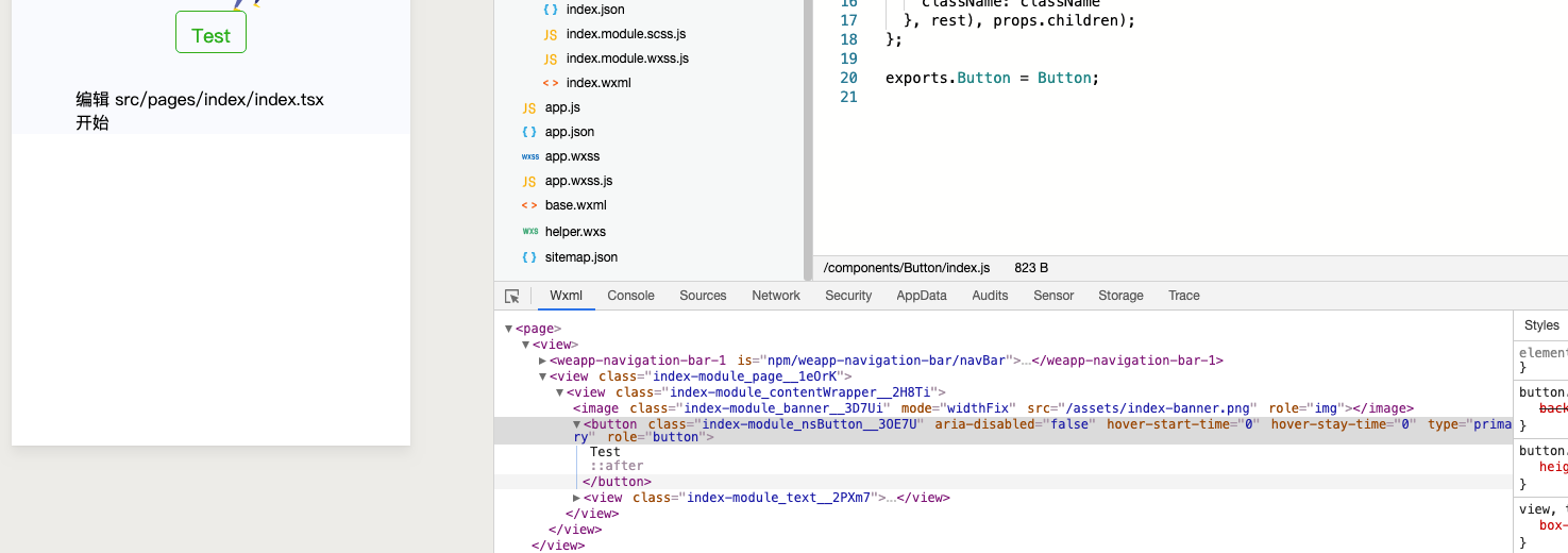 [BUG] 封装Button组件时使用展开运算符对size属性无效 · Issue #375 · remaxjs/remax · GitHub