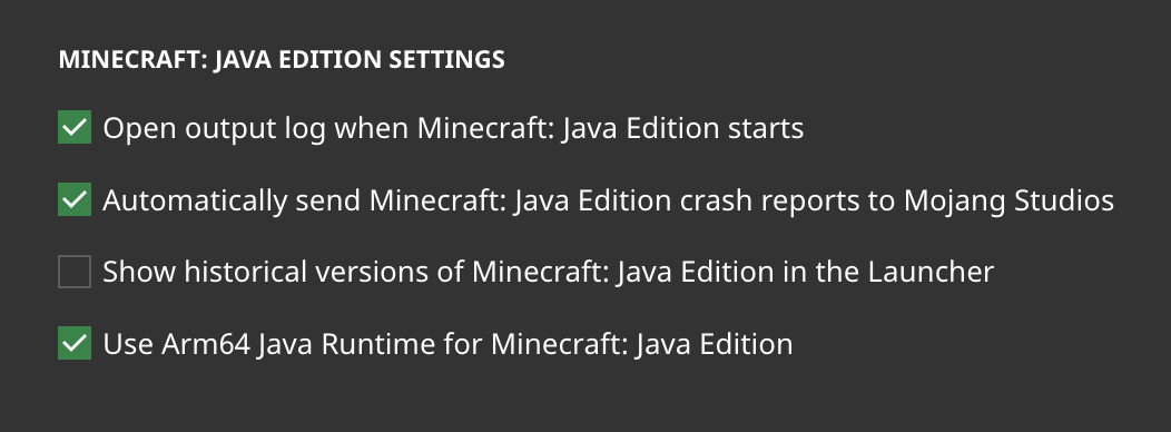 Java Runtime for 1.17.1? : r/Minecraft