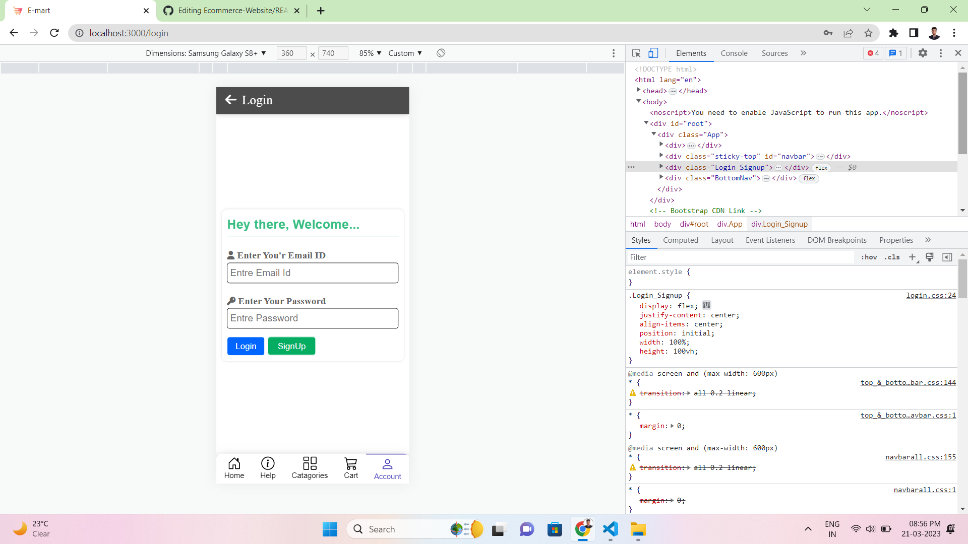GitHub - DEV6210/Ecommerce-Website