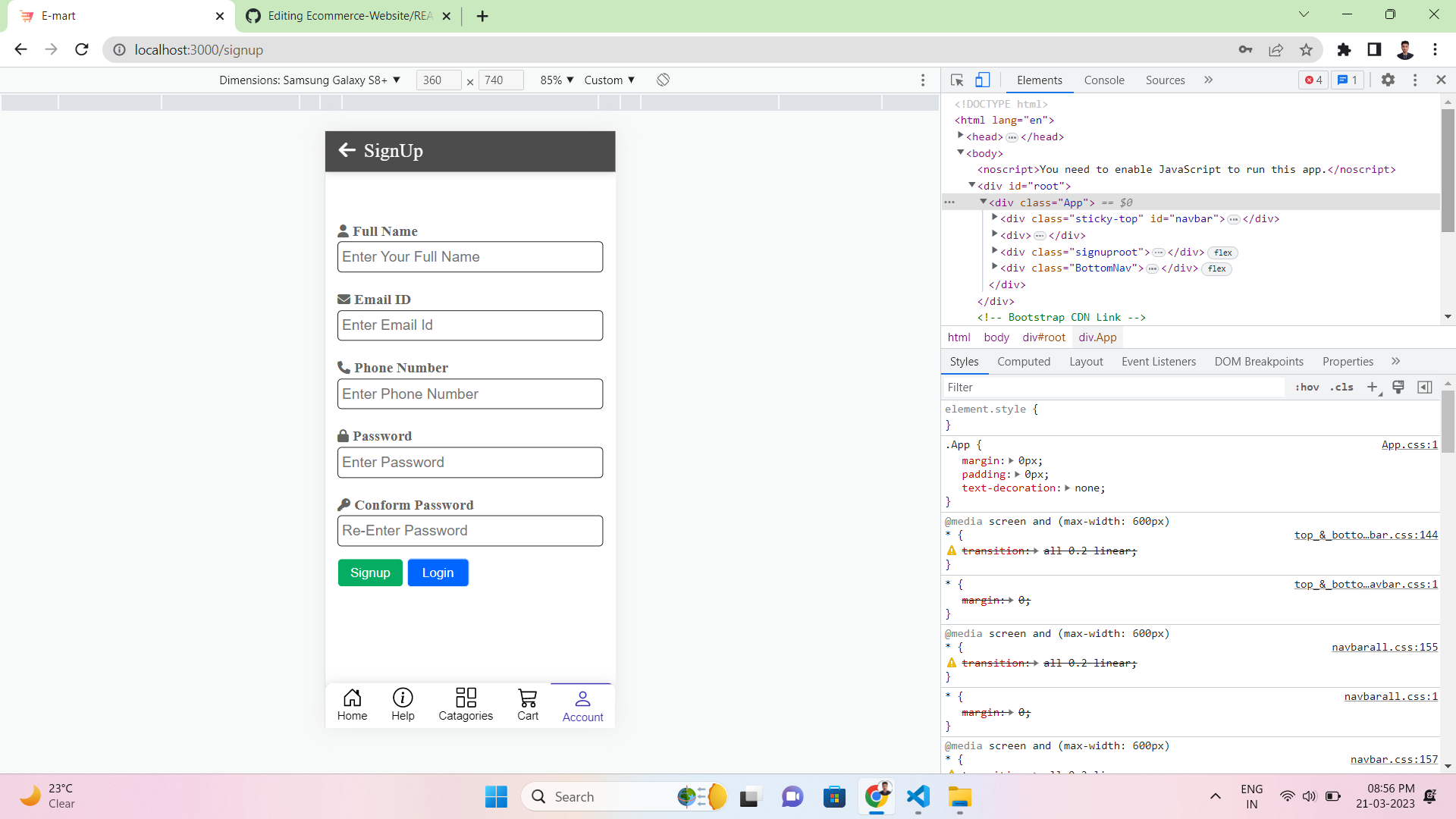 GitHub - DEV6210/Ecommerce-Website