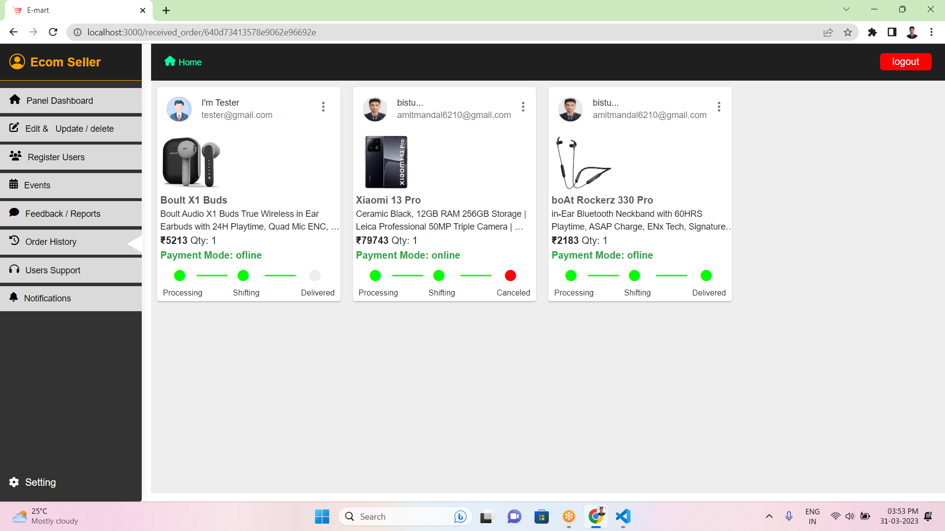 GitHub - DEV6210/Ecommerce-Website