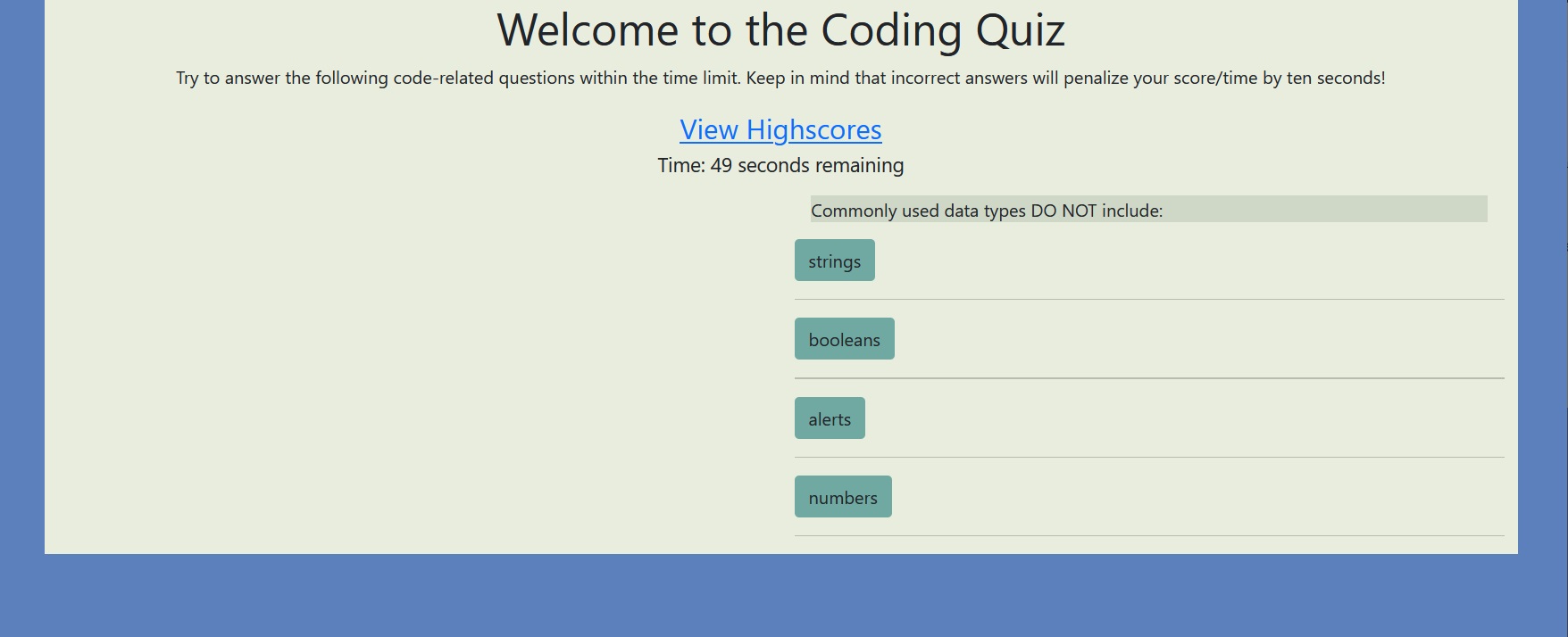 GitHub - LohasOT/codingquiz