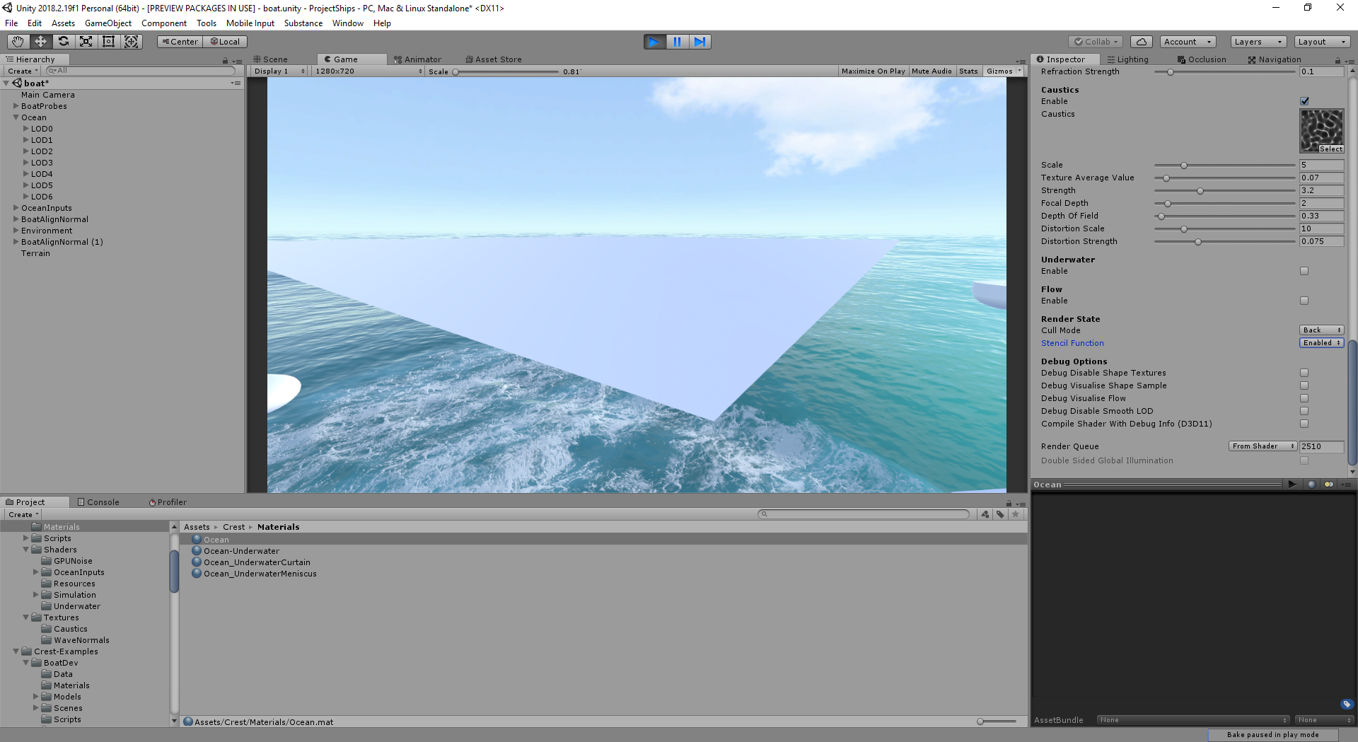 Misbehaving masking of terrains in Deferred Render mode with the