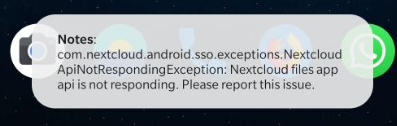 App sync error until files app gets unlocked · Issue #653 · nextcloud ...