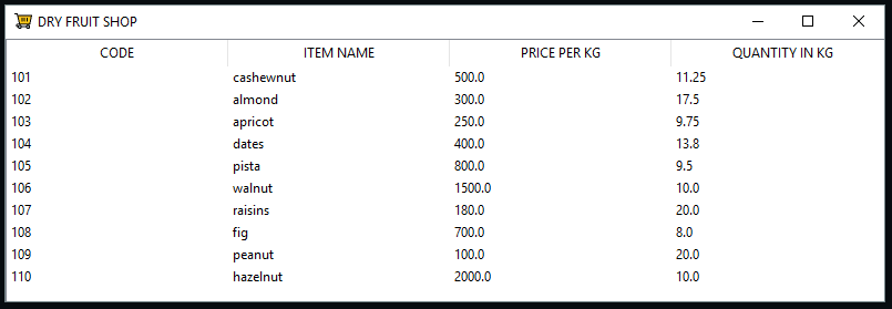 GitHub - ThePyWizard/Dry-Fruit-Offline-Billing-System: This is just a ...