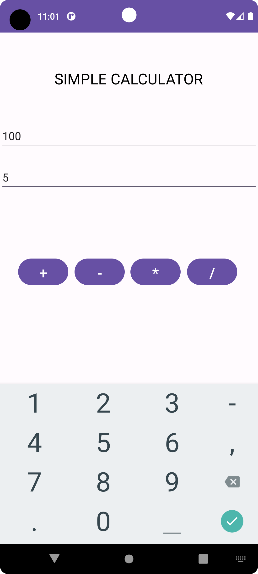 GitHub Siddarthan999/MADEXP9DevelopaSimpleCalculatorinAndroid