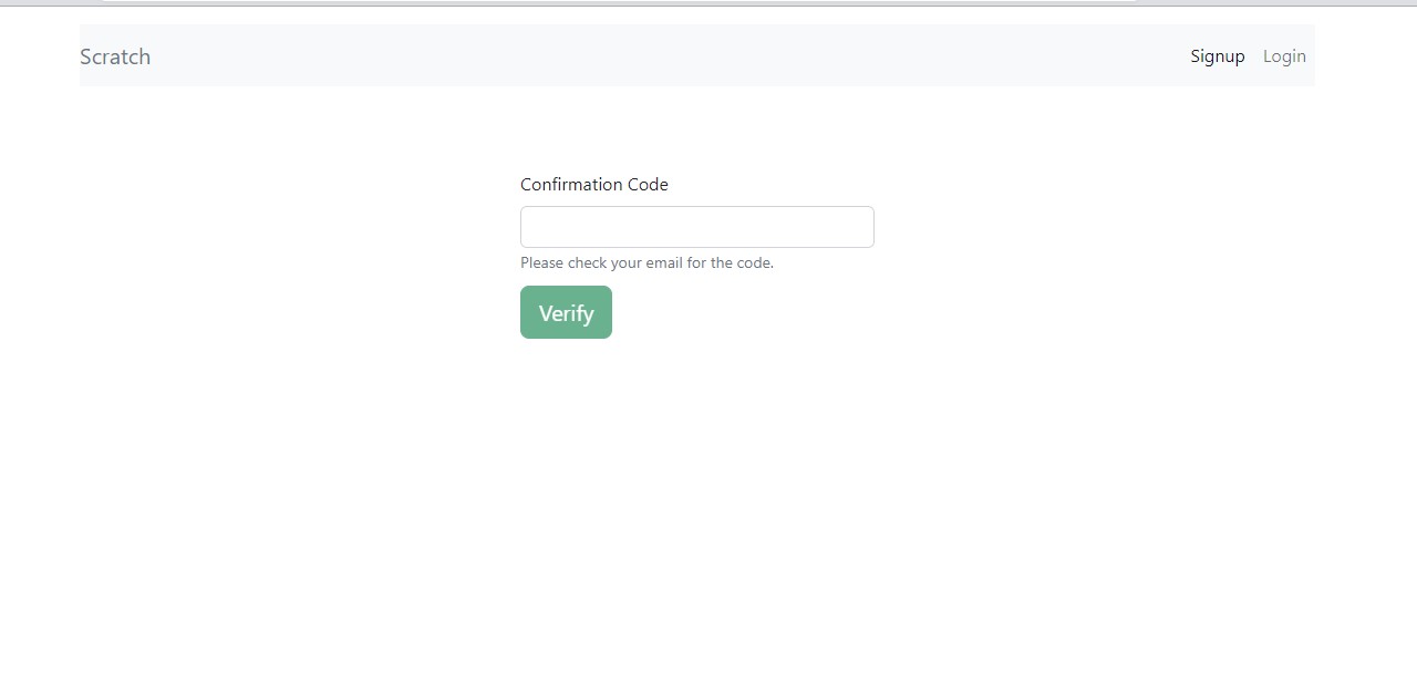 then you verivy with your email