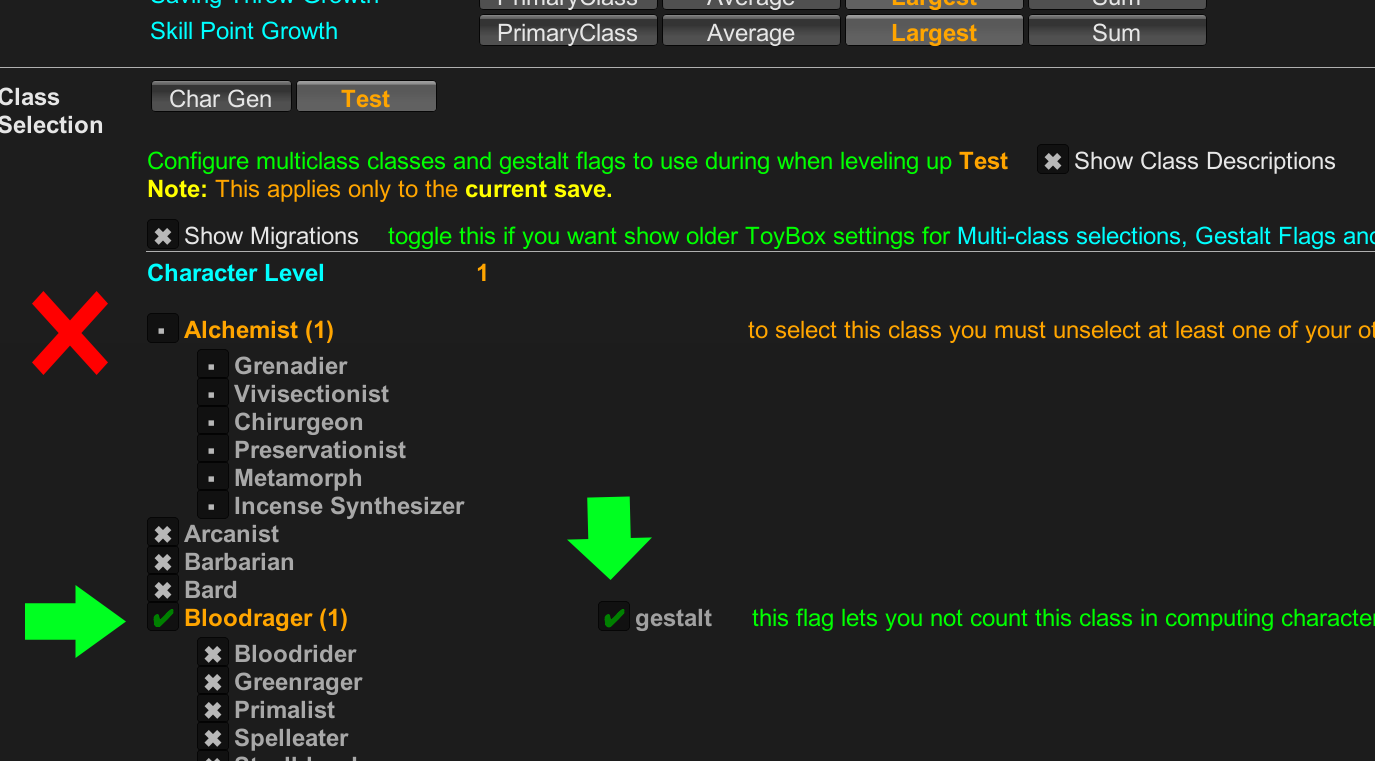 Multiclass Config MC