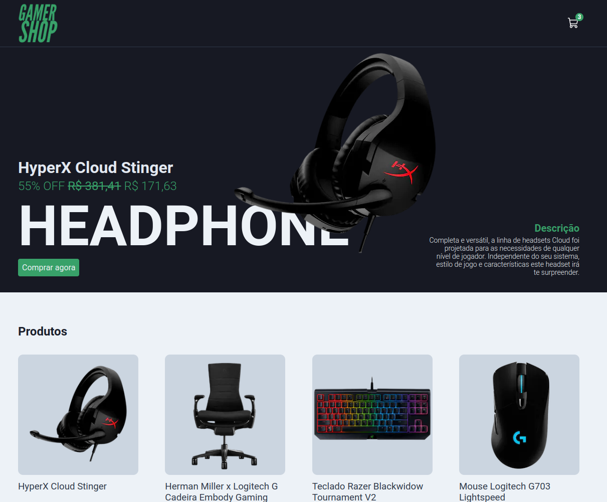 GitHub - RafaelC77/gamer-shop: E-commerce project built with nextJS ...