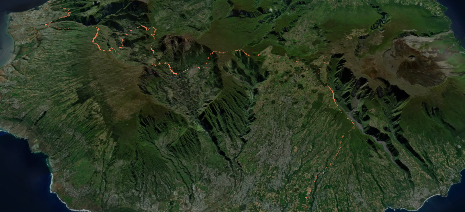Trip layer doesn't show with altitude on a map with terrain layer ...