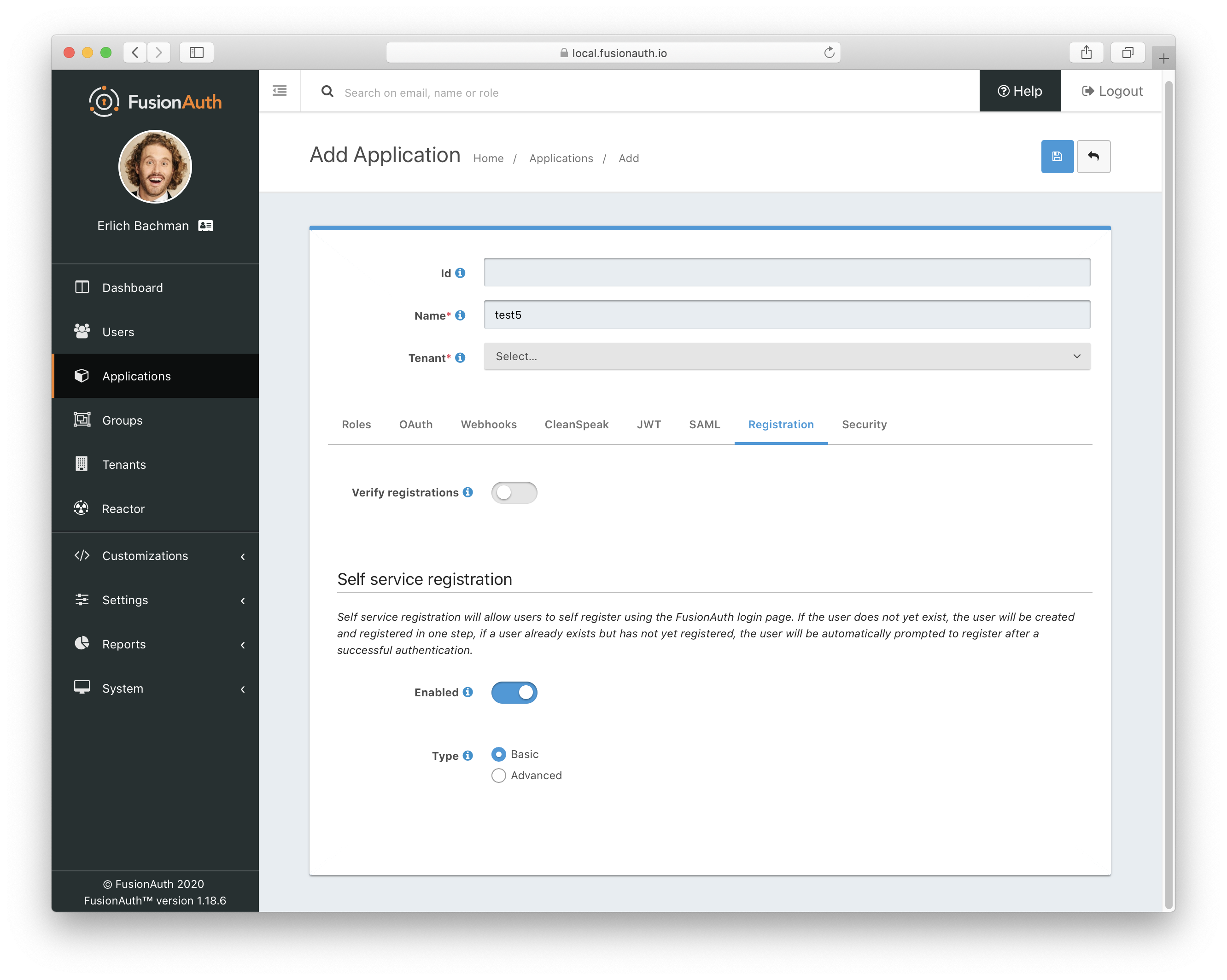 Advanced registration form shows basic registration fields · Issue #810 ...