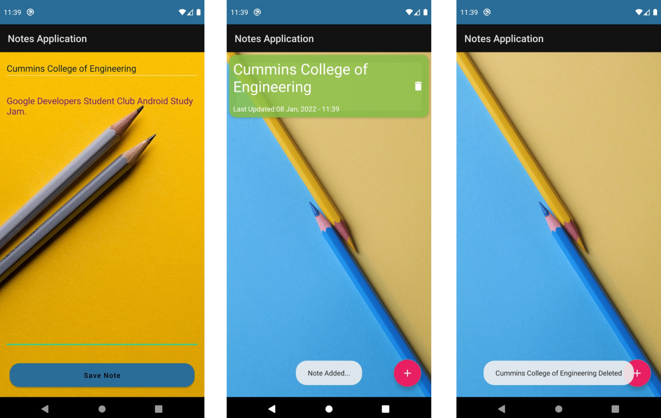 GitHub - Pranali-Jadhav/Notes-Application: Its an educational app for ...