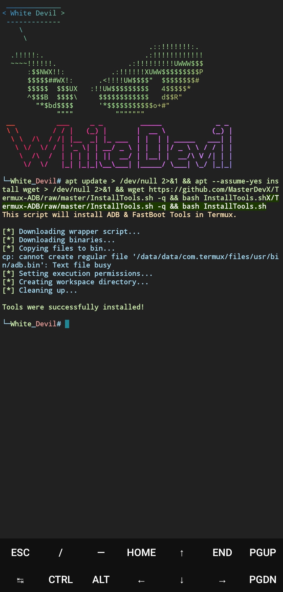 How to Install ADB and Fastboot tools in Termux without Root · Issue #4 ...