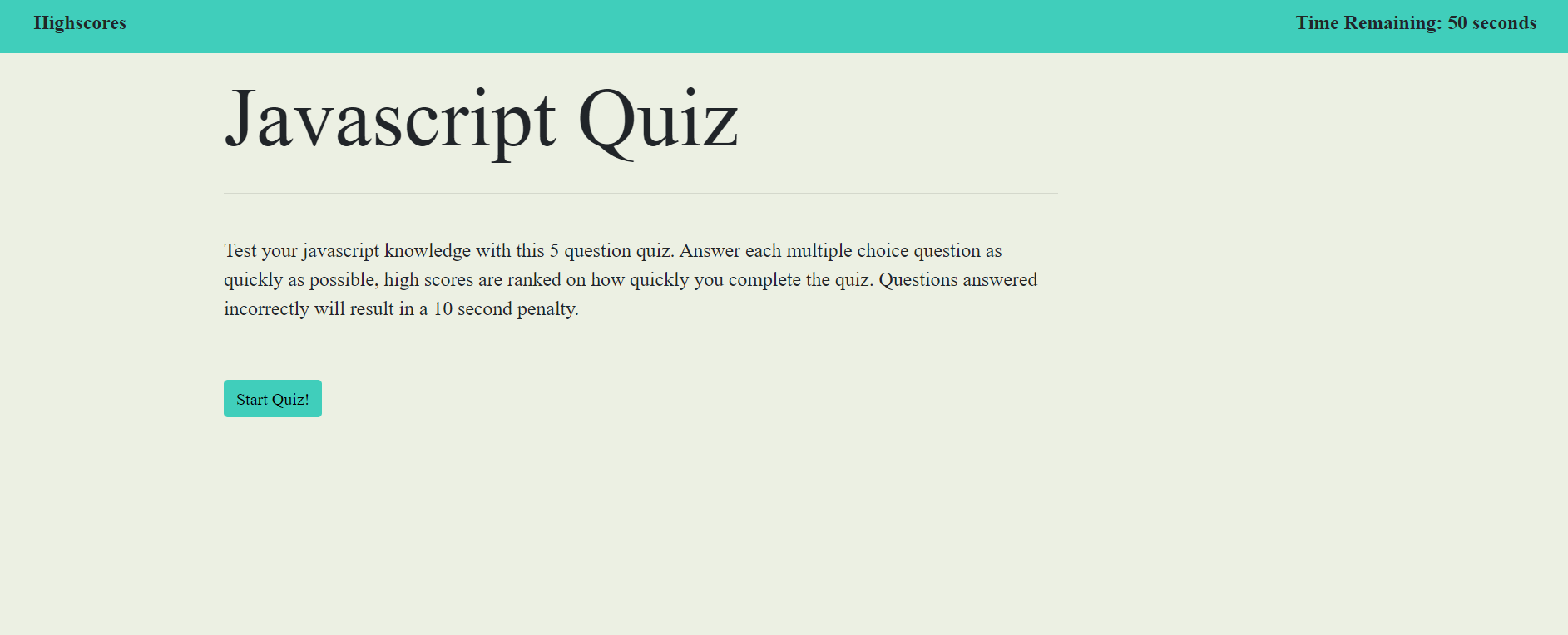 GitHub - berkforbes/Javascript-Quiz: https://berkforbes.github.io ...