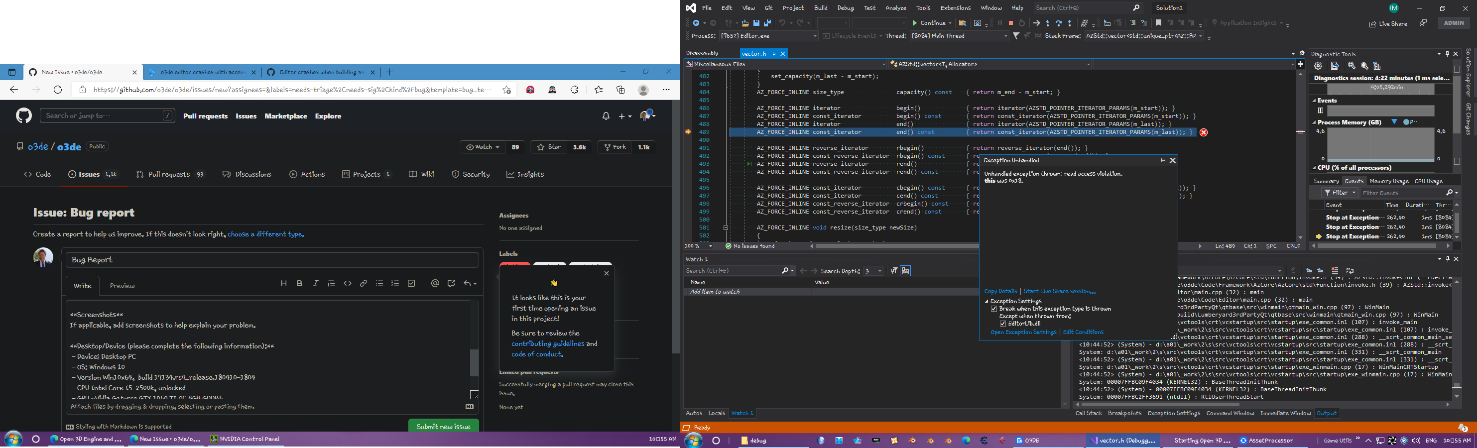 Bug Report: Access violation error occurs with EditorLib.dll · Issue ...