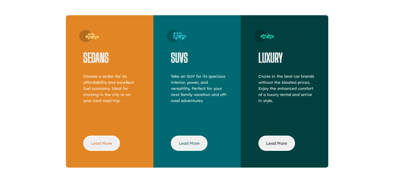 GitHub - HosseinMazhar/three-column-cards