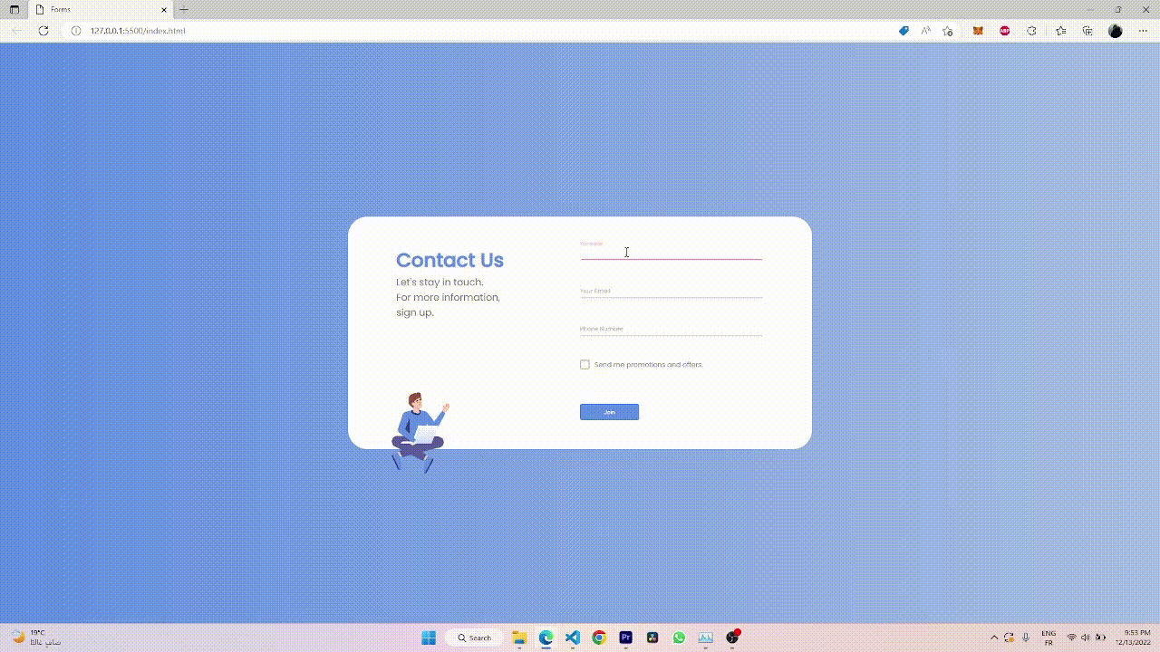 GitHub - hosnyaroui/Form-animation