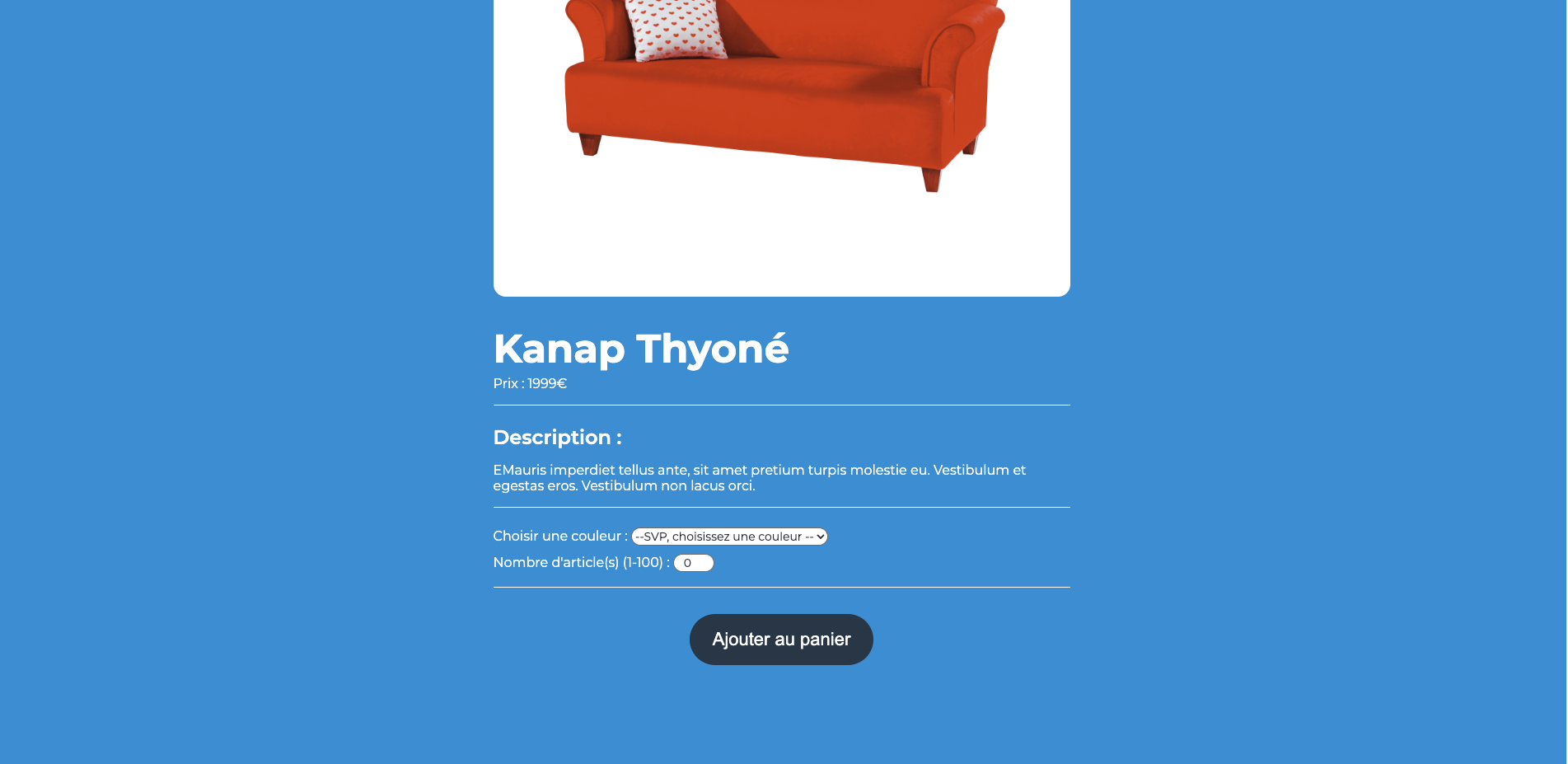 GitHub - yanncls/Kanap: Maquettes pour le P5 de Développeur Web