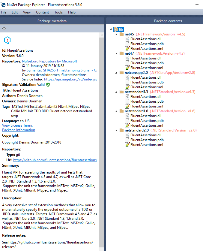 Replace nuspec with csproj by jnyrup · Pull Request 1009