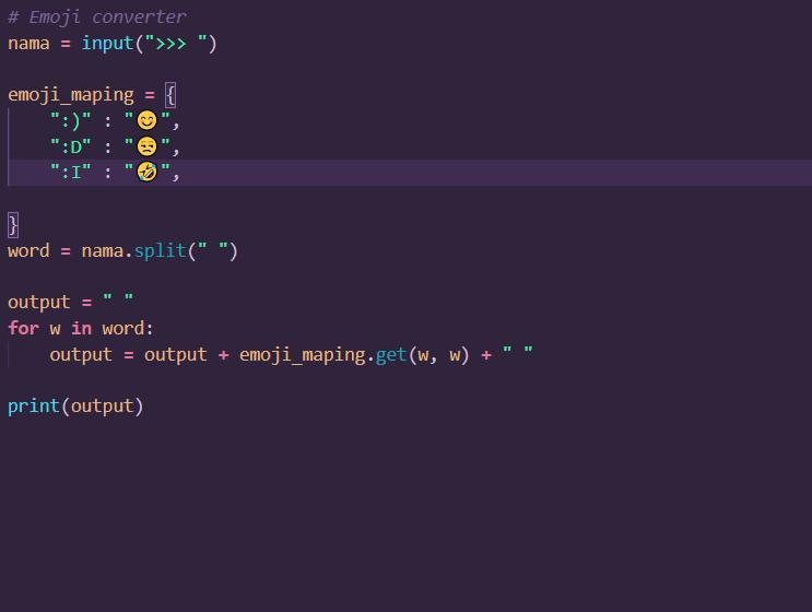 python coding on linkedin: convert emoji into text in... GitHub - Laharis2/python5