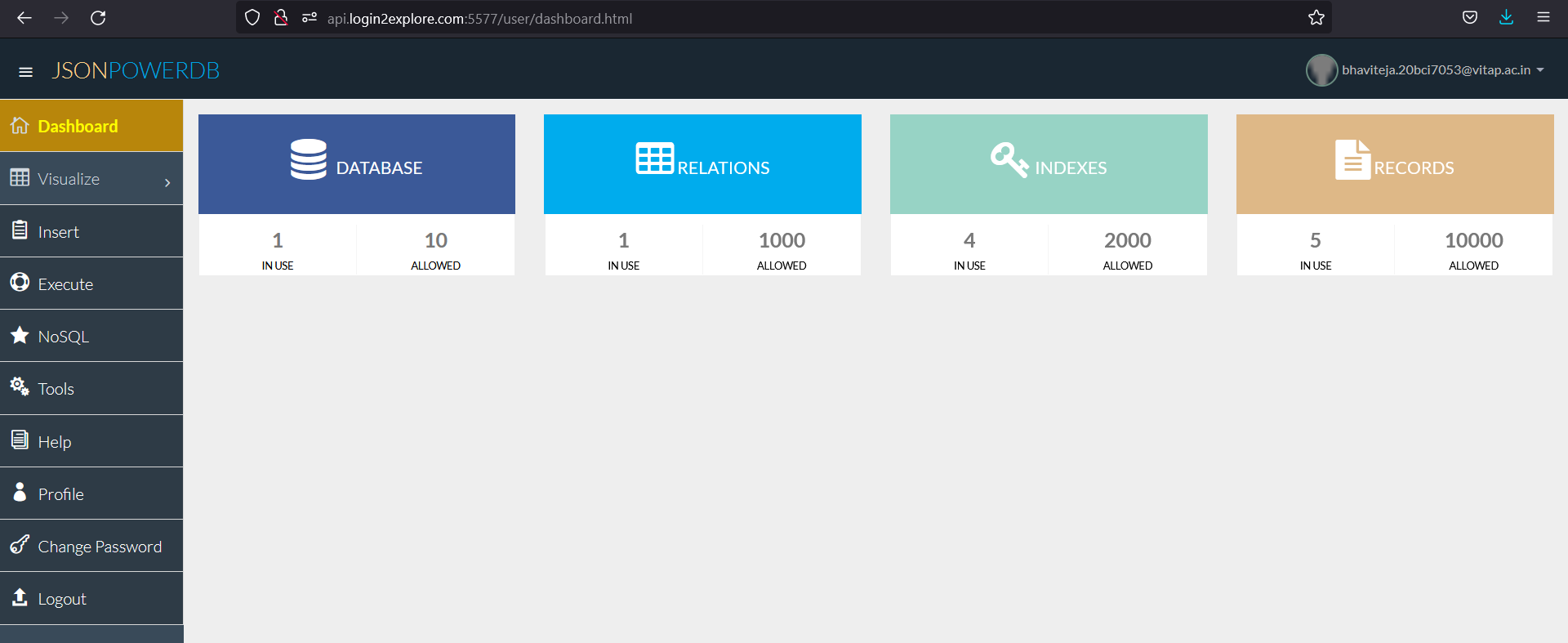 GitHub - Bhavitejareddy/Login2exploreinternship: JsonPowerDB is a Real ...