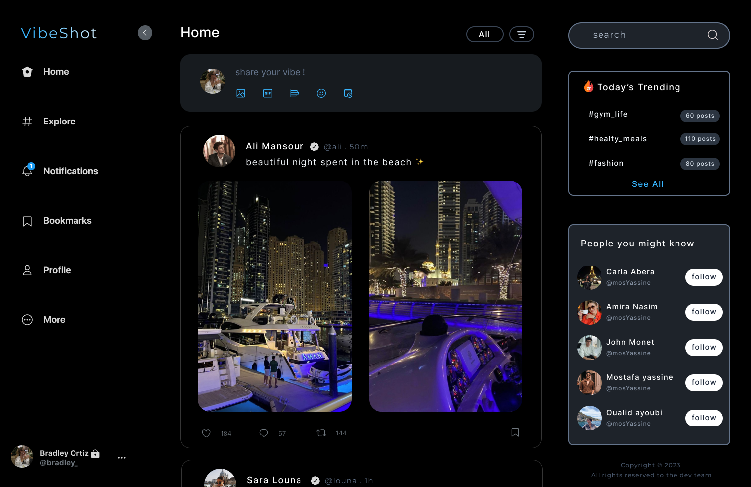 GitHub - sbaiti1/VibeShot-Social-Media-App: social media platform ...