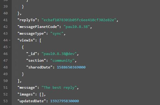 Community: Timestamps for replies of shared posts · Issue #6598 · open ...