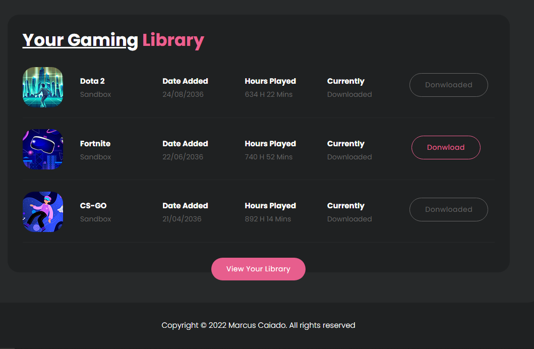 Resemble Steam GitHub - marcuscaiado/steamlike: steam like platform