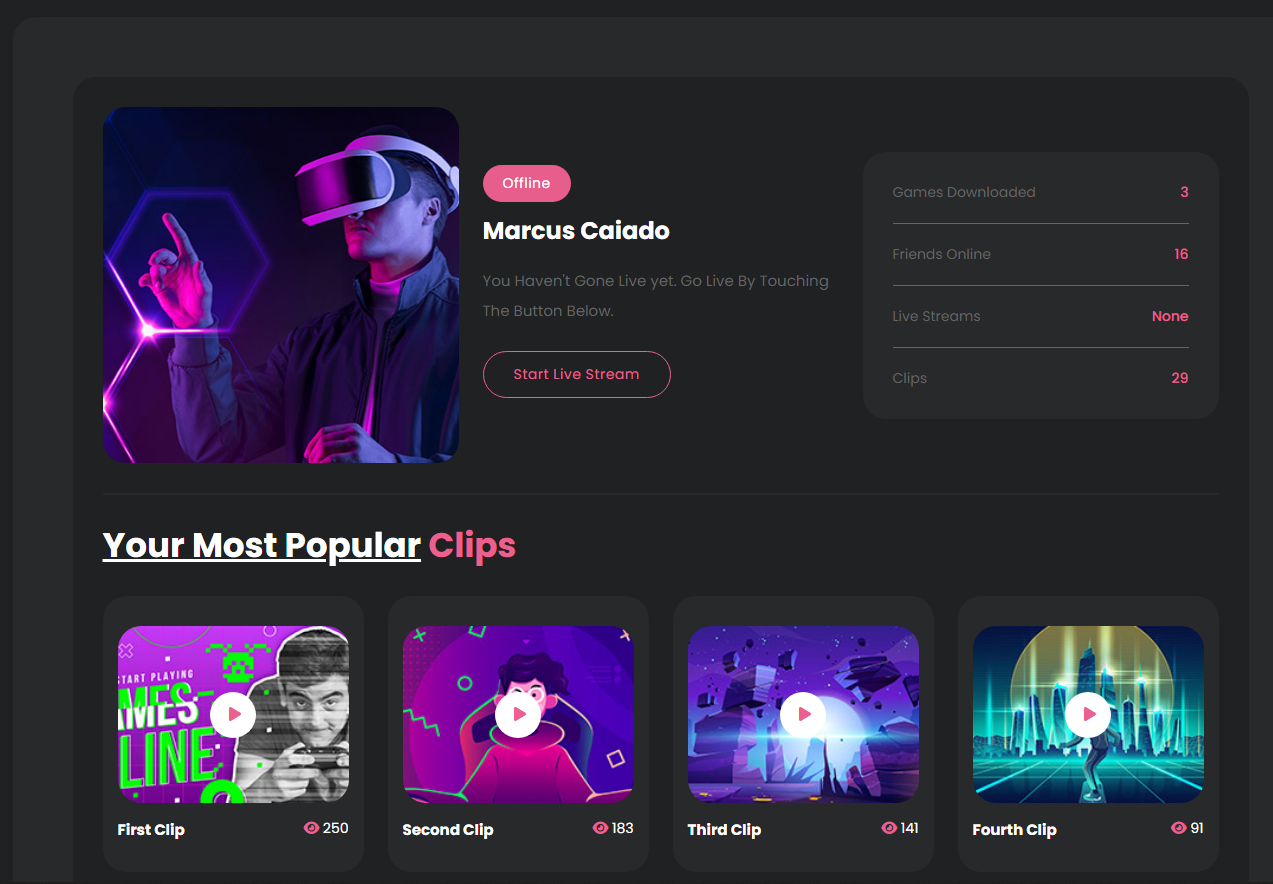 GitHub - marcuscaiado/steamlike: steam like platform