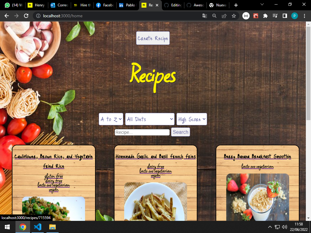 GitHub - Blito13/PI-Food