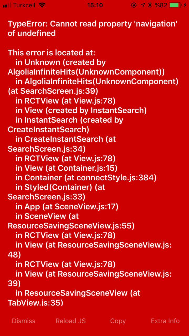 Unable to pass "props" into Hits · Issue 1193 · algolia/react