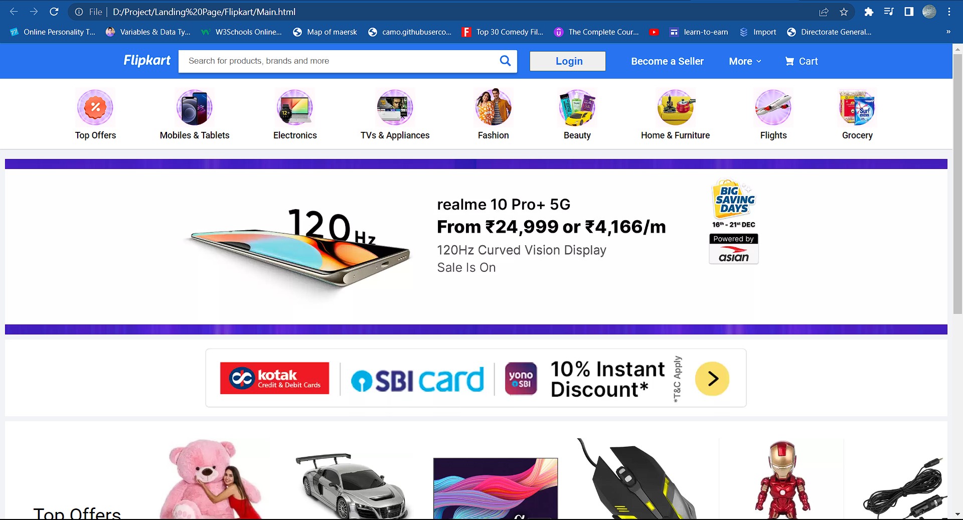 GitHub - Kantartheking/Flipkart-clone
