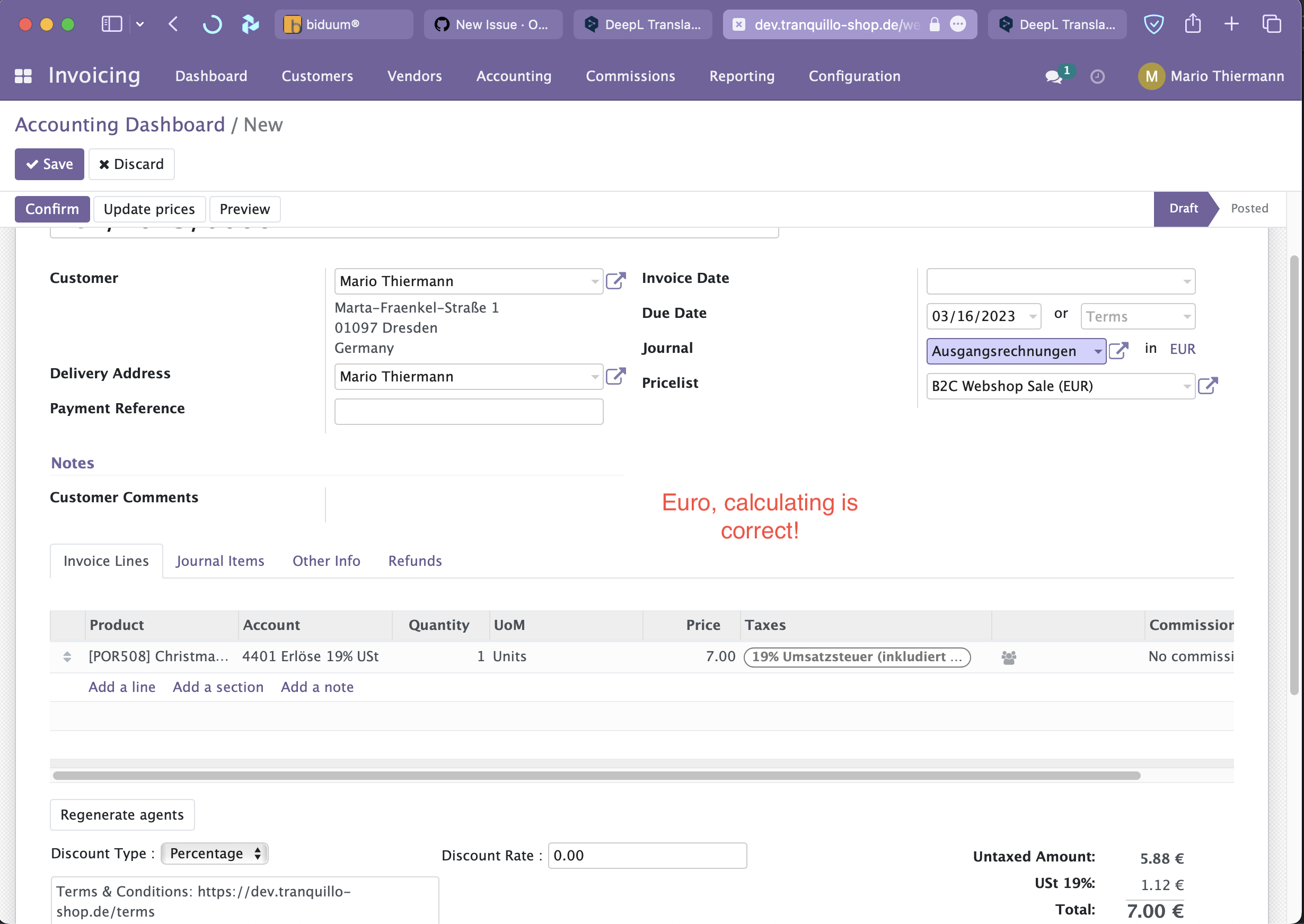 [15] account_invoice_pricelist wrong calculation · Issue #1421 · OCA ...