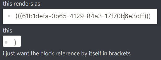 Bug when placing block reference inside brackets ( ) · Issue #3412 ...