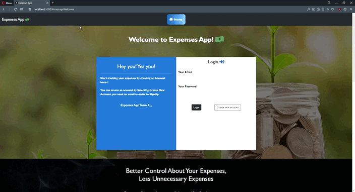 GitHub - misa301222/expenses-app: Web Application social media app ...