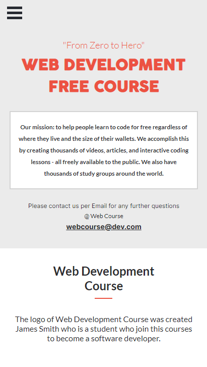 GitHub - TimmyChan99/WebDev_Course: A responsive website for free web ...