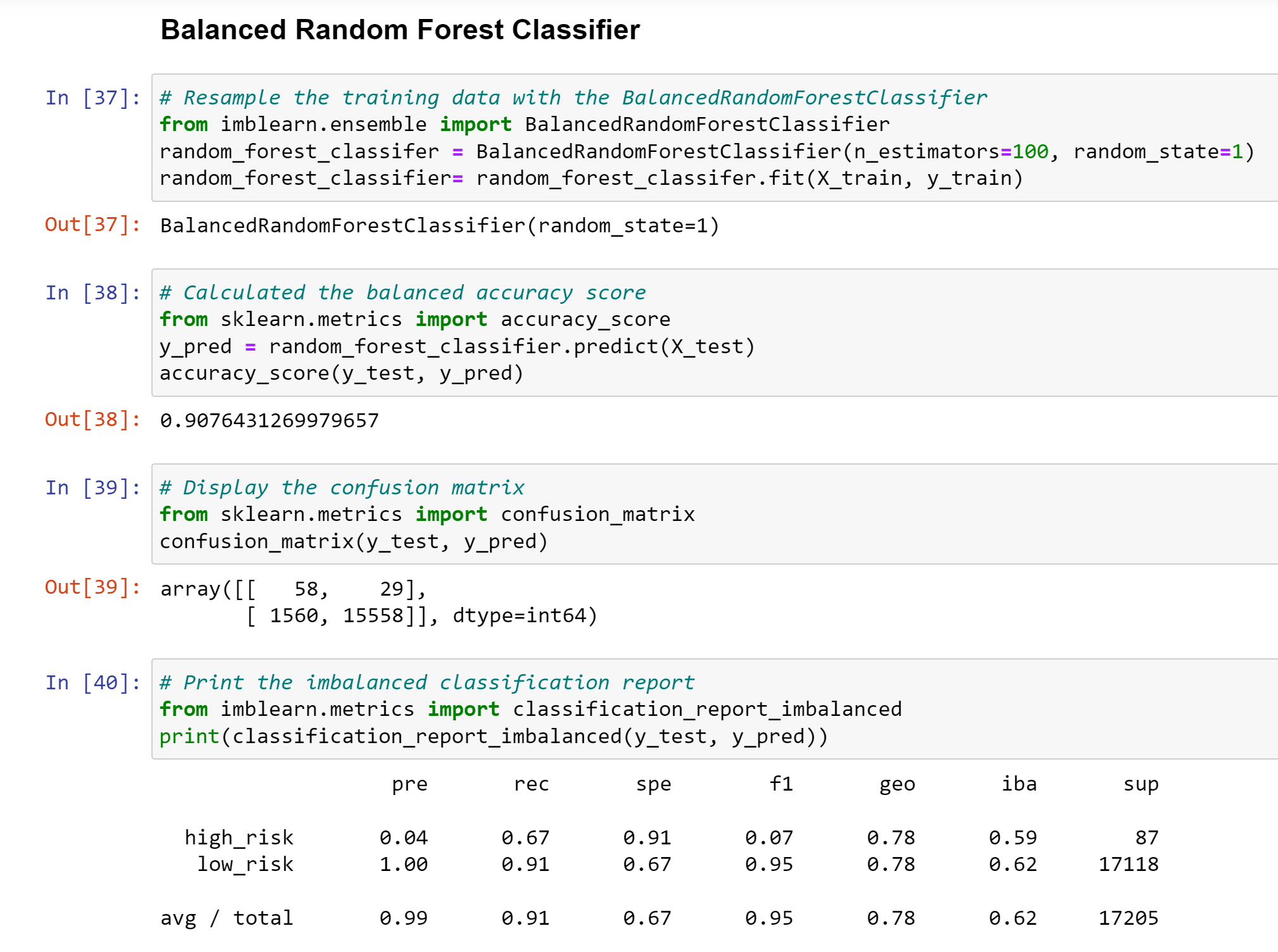 GitHub - mborad27/Credit_Risk_Analysis: Machine Learning models to ...